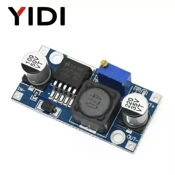 Понижающий модуль постоянного тока, источник питания LM2596, преобразователь постоянного тока 3,2 ~ 40 В до 1,25-37 в, регулируемый регулятор напряжения, сверхмалые разъемы