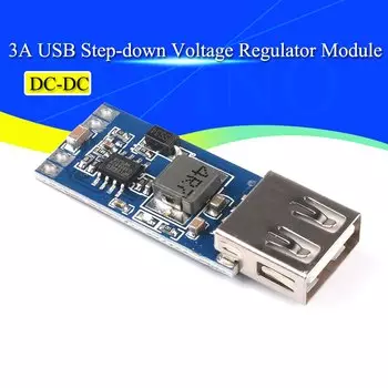 Понижающий преобразователь напряжения Stlxy 5V 3A USB