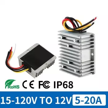 WAOHEI 60V 72V to 12V DC Преобразователь