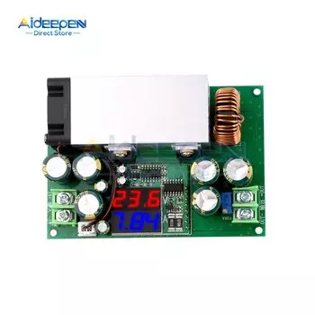 Понижающий преобразователь постоянного тока от 12-80 В до 2,5 В-50 В постоянного тока, 600 Вт, понижающий регулятор, постоянное напряжение, постоянный ток, регулируемый модуль питания