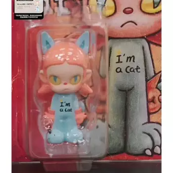 POP MART Zsiga I Am A Cat lift Kawaii Doll Toy Caixas коллекционная фигурка, модель сюрпризов, игрушки, рождественские таинственные подарки