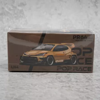 Poprace 1/64 GR YARIS Игрушечная модель автомобиля из сплава