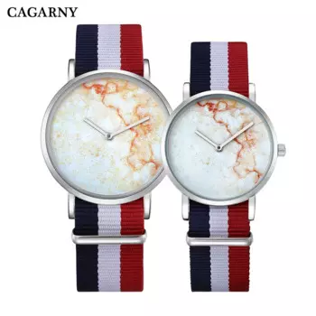 Популярные часы для любителей моды, женские часы-браслет, женские наручные часы, водонепроницаемые кварцевые часы, мужские роскошные брендовые часы Cagarny Reloj Mujer