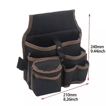 Поясная сумка MIANQI TOOLS S11 коричневая