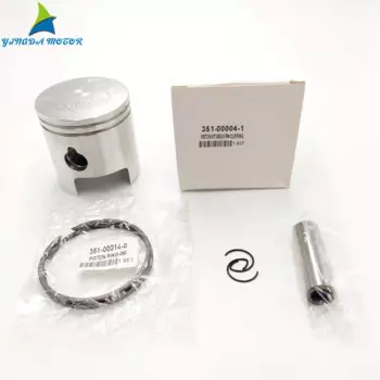 Поршень 351-00004-1 (0,5 мм O/S) 050 и поршневое кольцо 351-00014-1 для подвесного мотора Tohatsu 9, 9 л.с. 15 л.с.