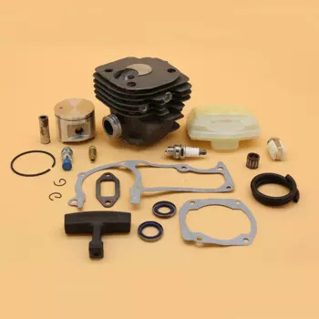 Поршень цилиндра 48/50 мм в сборе, воздушный фильтр, топливный шланг, прокладка, Свеча зажигания, комплект для HUSQVARNA 365 372, освещение сада