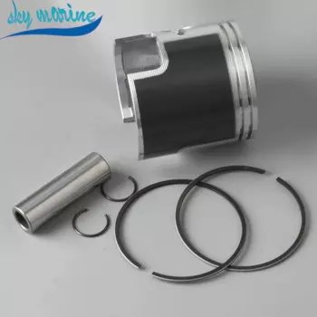 Поршень и поршневое кольцо 12110-94400-025 + 0,25 мм (79,25 мм) pinston для Suzuki DT40 DT40C 12140-94400-025, запчасти для лодочного двигателя