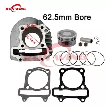 Поршневое кольцо для мотоцикла ATV175 ATV200 ATV 175cc 200cc WY200 GY6 62,5, 61 мм 230 мм 63 мм