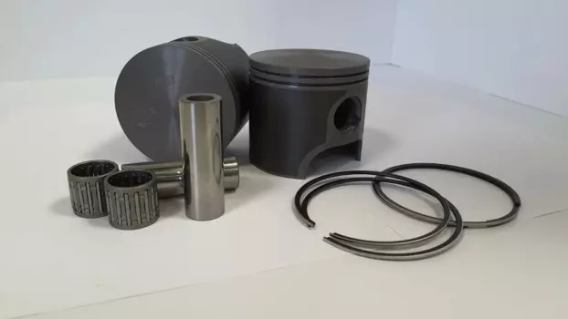 Поршня 75.89 в сборе для Rotax 552, РМЗ 550, снегоходов Тайга, Lynx, BRP, Ski-Doo