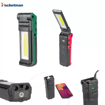 Портативный COB фонарь POCKETMAN белый