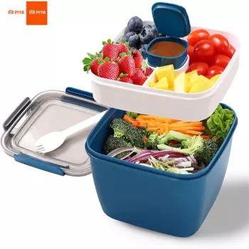 Пластиковый контейнер для салата 38 унций