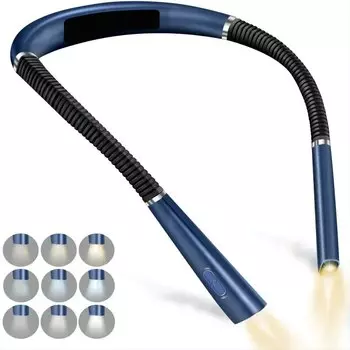 Портативная аккумуляторная шейная лампа HUANJI