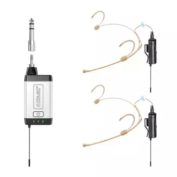 Портативная беспроводная гарнитура с микрофоном Acemic Q2/H1