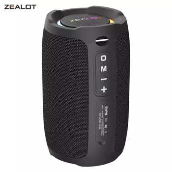 Портативная bluetooth-Колонка ZEALOT S49, 360 °, 20 Вт, IPX6