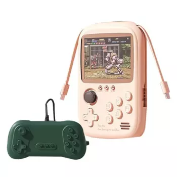 Портативная игровая консоль Dy-19, 10000 игр, двойной плеер, 3,2-дюймовый экран, ностальгическая аркадная портативная мобильная мощность в стиле ретро