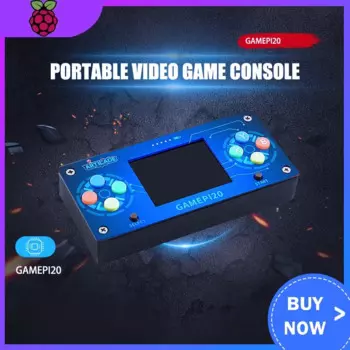 Портативная игровая консоль Raspberry Pi Zero Wh, 2,0 дюймов