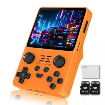 Портативная игровая консоль в стиле ретро с открытым исходным кодом, 15 000 игр, 3,5-дюймовый Ips-экран, детские подарки