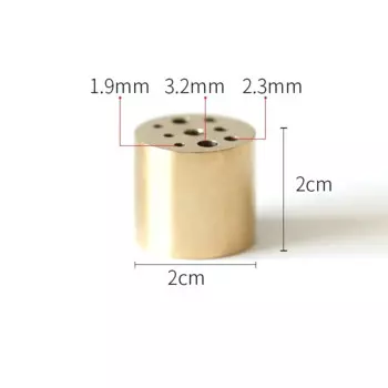 Портативная курильница YXYMCF из латуни