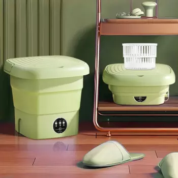 HAOYUNMA Портативная складная стиральная машина