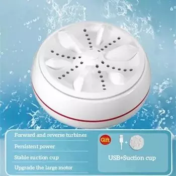 Мини-стиральная машина вращающаяся на USB турбина Портативная стиральная машина для носков нижнее белье мытье посуды для путешествий дома деловых поездок