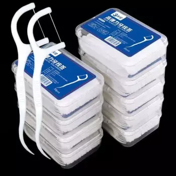 Портативная одноразовая зубная нить MOONBIFFY