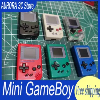 Портативная портативная игровая консоль Mini GameBoy, разрешение экрана 160*144, игровая консоль Mini GB, TF-карта, 100+ игр для мальчиков, подарки на заказ