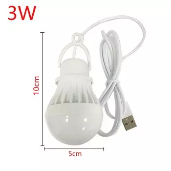 Портативная USB LED лампа IWP белая