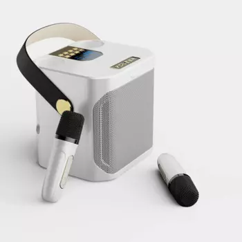 Портативная Водонепроницаемая Bluetooth-колонка с двойным микрофоном, 360 стерео