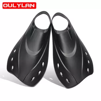 Портативные ласты Oulylan для взрослых, максимальный карман для ног, короткое лезвие для путешествий, Подводное плавание с аквалангом