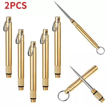 Портативные титановые зубочистки 2 шт.