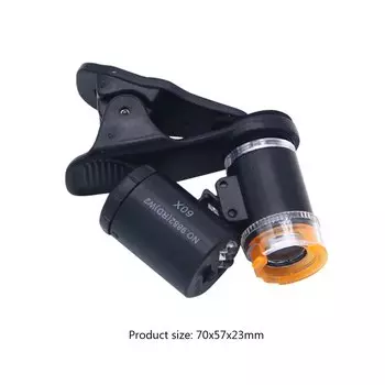 Портативный 60x микроскоп VEKKLA