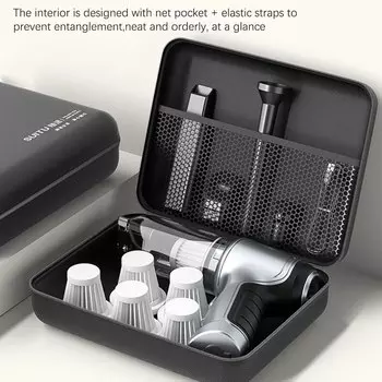 Портативный автомобильный контейнер для хранения, универсальный защитный чехол для автомобильного пылесоса, коробка для хранения Eva, жесткий корпус, коробка для цифрового хранения, сумка для переноски