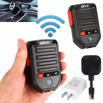 Портативный беспроводной микрофон Baofeng-BT-89 Bluetooth, серия QYT KT, динамик для мобильного вещания, дальность действия 10 метров, рация