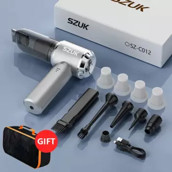 Вертикальный/ручной пылесос SZUK, 100 Вт, беспроводной, сухая уборка, пылесборник