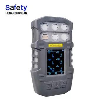 Портативный газоанализатор для вредного газа 6 в 1, тестер для nox so2 h2s cl2 S318