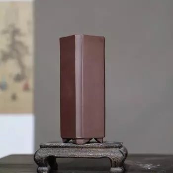 Портативный горшок из пурпурной глины realikeasy