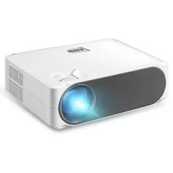 Портативный HD светодиодный проектор AUN AKEY6 5,8 дюйма 5500 люмен x 0P с дистанционным управлением