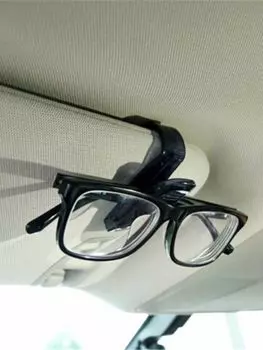 Портативный компактный автомобильный футляр для солнцезащитных очков GM зажим для солнцезащитных очков держатель для билета застежка-пенал Автозапчасти для очков