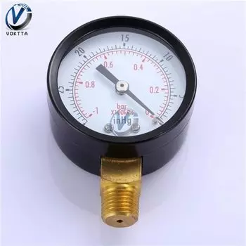 Портативный манометр Voktta 1/4" NPT -30HG/0PS