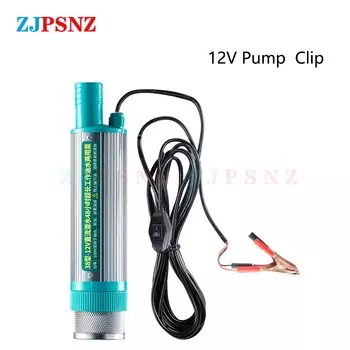 Портативный мини-38 мм электрический автомобильный насос для накачки дизельного масла, перекачивающий насос для воды, погружной насос для кемпинга, рыбалки, 30 л/мин, 12 В, 24 В