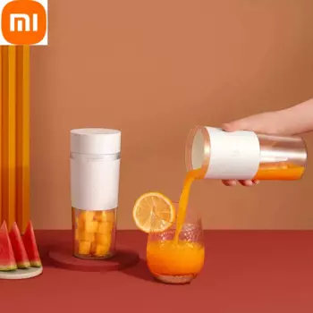 Портативный мини-блендер XIAOMI MIJIA, электрическая соковыжималка для фруктов, соковыжималка для апельсинов, Кухонный комбайн, домашняя соковыжималка