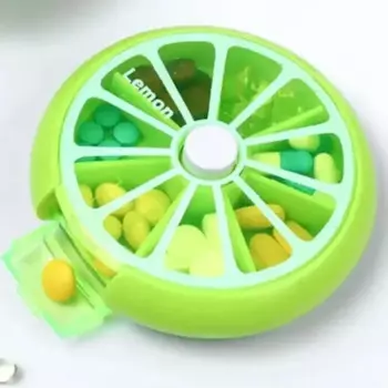 Портативный органайзер для таблеток 7 дней