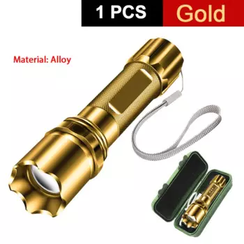 Портативный перезаряжаемый фонарик eoopee