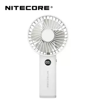 Портативный портативный вентилятор NITECORE NEF03, встроенная батарея 3600 мАч
