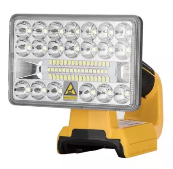 Портативный светодиодный прожектор LaiPuDuo для аккумулятора Dewalt 18В