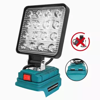 Портативный светодиодный светильник Makita 16LED 4 дюйма