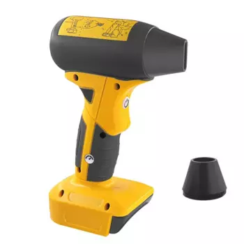 Портативный Турбовентилятор Mini Jet для Dewalt с аккумулятором 20 в, 4-скоростной высокоскоростной вентилятор для очистки клавиатуры, волос, автомобиля