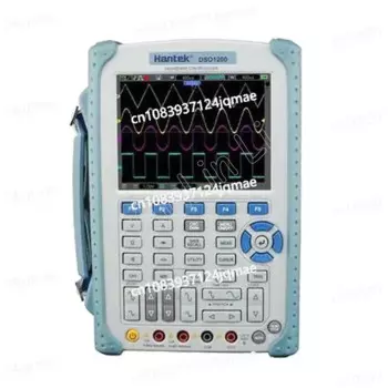 Портативный USB-осциллограф 5,7 дюйма 2Ch, DMM 200 МГц 500MSa/s DSO1200