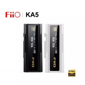 Портативный усилитель для наушников FiiO JadeAudio KA5 с высоким разрешением, USB ЦАП, усилитель для наушников, двойной кабель CS43198 с Type-C на кабель 3,5 + 4,4 мм DSD256