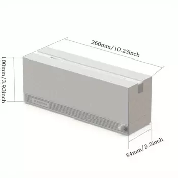 Портативный увлажнитель воздуха с имитацией пламени, 7 цветов, USB Type-C, 10,82 унции, с подсветкой, эффективный очиститель воздуха для спальни